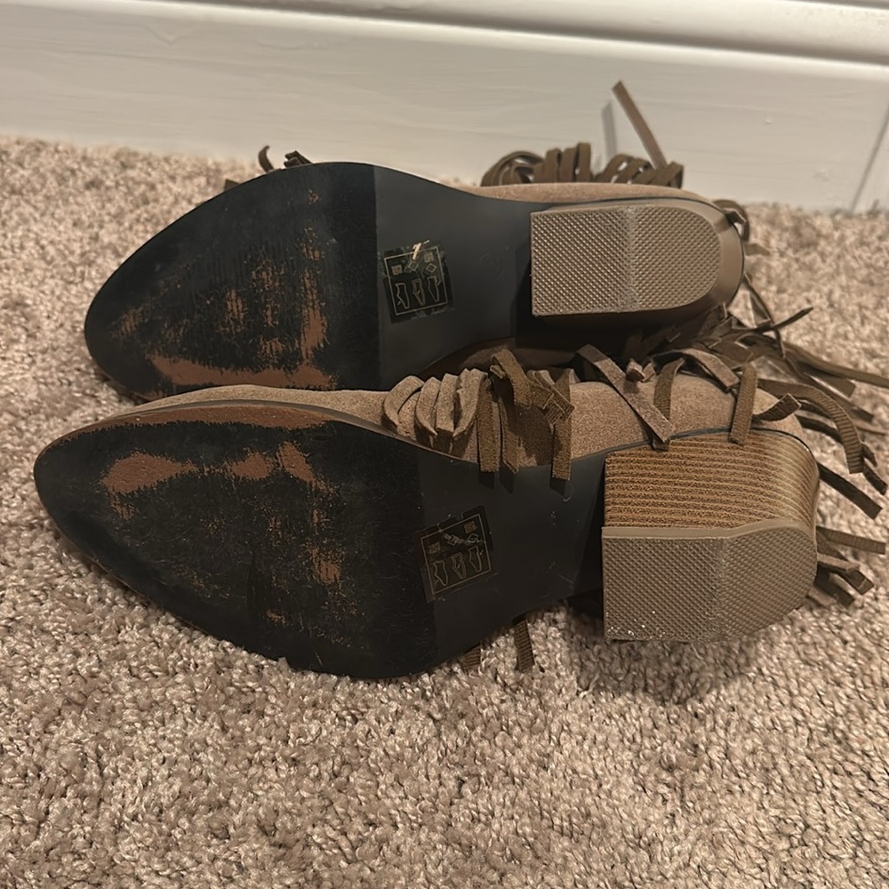 Fringe Booties - image 3